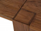 Esstisch Mumba Modern Teak Braun