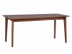 Esstisch Tamesi Modern Massivholz Teak Dunkelbraun