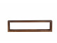 Regal Tamesi Modern Massivholz Sheesham Dunkelbraun