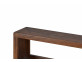 Regal Tamesi Modern Massivholz Sheesham Dunkelbraun