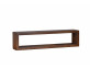 Regal Tamesi Modern Massivholz Sheesham Dunkelbraun