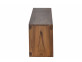 Regal Tamesi Modern Massivholz Sheesham Dunkelbraun