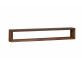 Regal Tamesi Modern Massivholz Sheesham Dunkelbraun