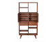 Regal Tamesi Modern Massivholz Teak Dunkelbraun