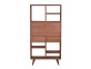Regal Tamesi Modern Massivholz Teak Dunkelbraun