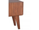 TV-Kommode Tamesi Modern Teak Dunkelbraun