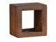 Wandregal Tamesi Modern Teak Dunkelbraun