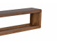 Wandregal Tamesi Modern Teak Dunkelbraun