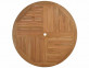 Gartentisch  Gartenmöbel Outdoor Modern Massivholz Teak Honig