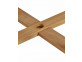Gartentisch  Gartenmöbel Outdoor Modern Massivholz Teak Honig