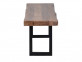 Bank Vanaja Modern Teak Dunkelbraun