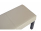 Bank  Modern Rubberwood (Kautschuk) Beige