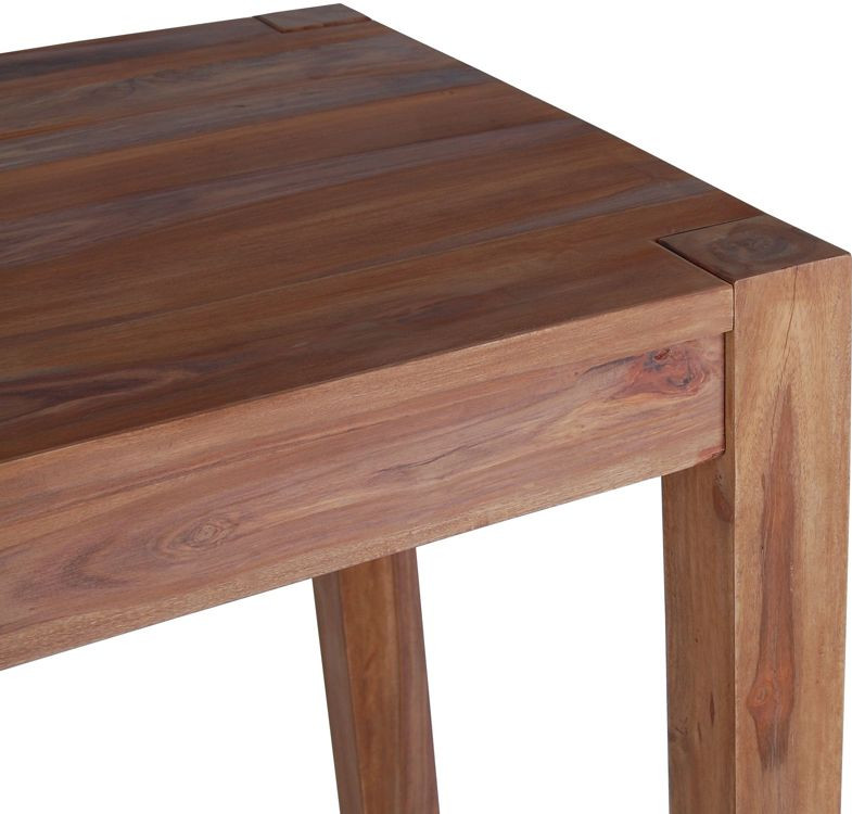 Bartisch Thali Modern Teak Dunkelbraun