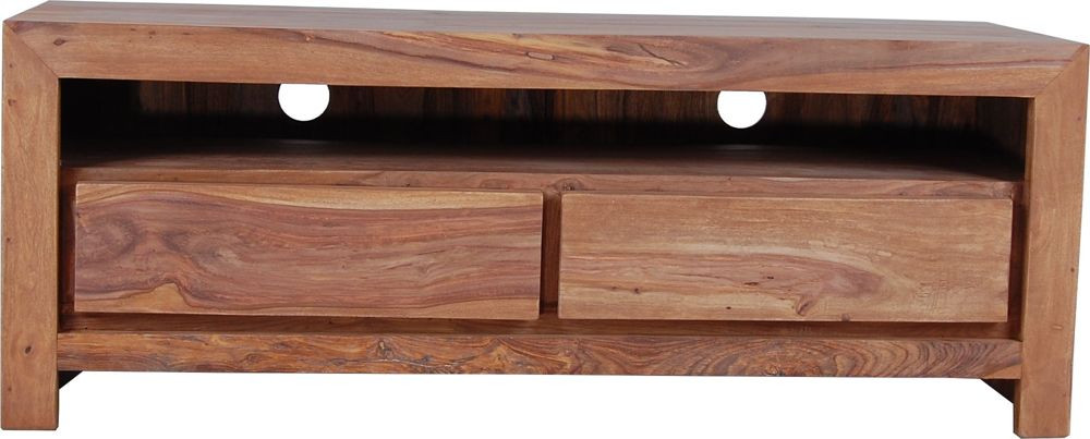 TV-Kommode Maharaja Modern Sheesham Sheesham natur