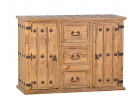 Sideboard Mexico Möbel Landhaus Pinie Honig