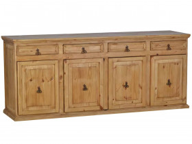 Sideboard Mexico Möbel Landhaus Pinie Honig