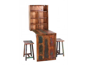 Esstisch Seaside Shabby Chic Recycletes Holz Braun