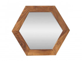 Spiegel Madras Modern Sheesham Braun