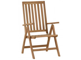 Gartenstuhl  Gartenmöbel Outdoor Modern Teak Honig