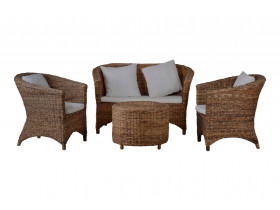 Sofa  Landhaus Braun