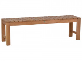 Bank  Gartenmöbel Outdoor Teak Honig