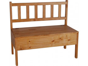 Eckbank Mexico Möbel Landhaus Pinie Honig