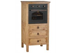 Hochschrank Mexico Möbel Landhaus Pinie Honig