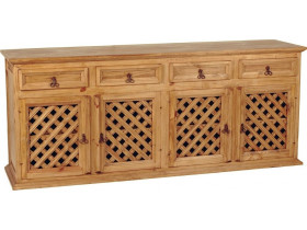 Sideboard Mexico Möbel Landhaus Pinie Honig