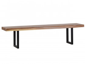 Bank Vanaja Modern Teak Dunkelbraun