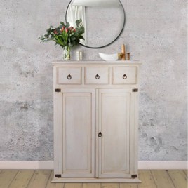 Schuhschrank im Shabby Chic